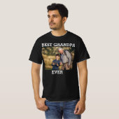 Beste Opa je benutzerdefiniertes Foto Erstellen Si T-Shirt (Vorne ganz)