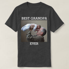 Beste Opa je benutzerdefiniertes Foto Erstellen Si T-Shirt