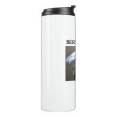 Beste Opa je benutzerdefiniertes Foto Erstellen Si Thermosbecher (Nach links gedreht)