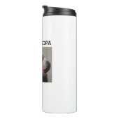 Beste Opa je benutzerdefiniertes Foto Erstellen Si Thermosbecher (Nach rechts gedreht)