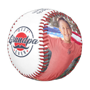 Beste Opa je Custom Foto Baseball