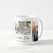 Beste Opa je drei Foto Kaffeetasse (VorderseiteRechts)