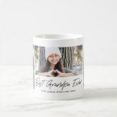 Beste Opa je drei Foto Kaffeetasse (Mittel)