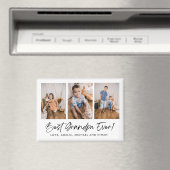 Beste Opa je Drei-Foto-Magnet Magnet (In Situ (Geschirrspüler))