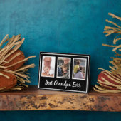 Beste Opa je Ebene Fotoplatte (Seite)