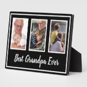 Beste Opa je Ebene Fotoplatte (Seite)