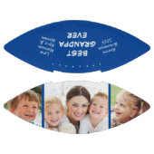 Beste Opa je Foto Personalisiert Blau Football (Paneele)