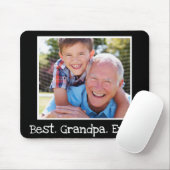 Beste Opa je Foto Personalisiert Mousepad (Mit Mouse)