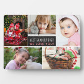 Beste Opa je FotoCollage Fotoplatte (Vorderseite)