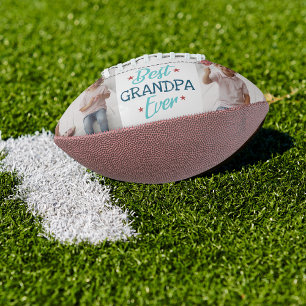 Beste Opa je FotoCollage mit Handschrift Football