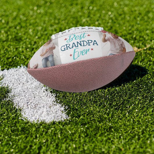 Beste Opa je | FotoCollage mit Handschrift Football