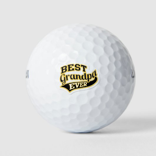 Beste Opa je Golfball (Vorderseite)