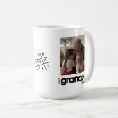 Beste Opa je Grosses Foto Tasse (VorderseiteRechts)