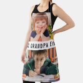 Beste Opa je Großkinder 2 FotoCollage Schürze (InSitu)