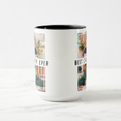 Beste Opa je Großkinder 2 FotoCollage Tasse (Zentrum)