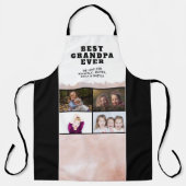 Beste Opa je Großkinder 4 FotoCollage Schürze (Vorderseite)