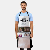 Beste Opa je Großkinder 4 FotoCollage Schürze (Getragen)