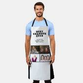 Beste Opa je Großkinder 4 FotoCollage Schürze (Getragen)