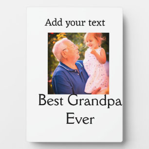 Beste Opa je Großvater Foto Geschenke tex Fotoplatte