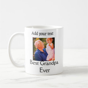 Beste Opa je Großvater Foto Geschenke tex Kaffeetasse