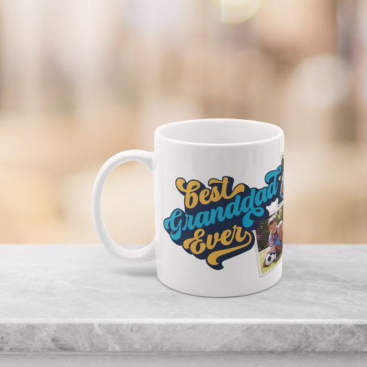 Beste Opa je | Großvater-Foto Kaffeetasse