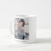 Beste Opa je Großvater Volles Foto Kaffeetasse (Vorderseite Links)