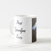 Beste Opa je kundenspezifische Foto-Tasse Erstelle Kaffeetasse (Vorderseite Links)