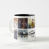 Beste Opa je kundenspezifische Foto-Tasse Zweifarbige Tasse (Vorderseite Links)