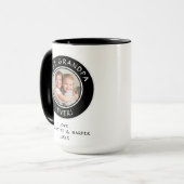 Beste Opa je kundenspezifisches Foto Moderner Spaß Tasse (Vorderseite Links)