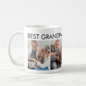 Beste Opa je kundenspezifisches Personalisiertes F Kaffeetasse (Links)