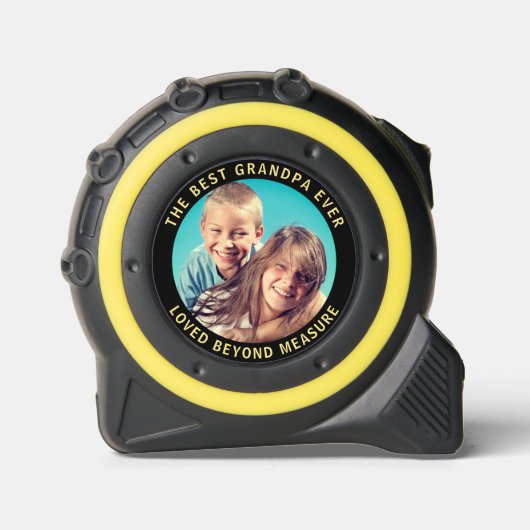 Beste Opa je Lied Beyond Measurement Foto Maßband (Vorderseite)
