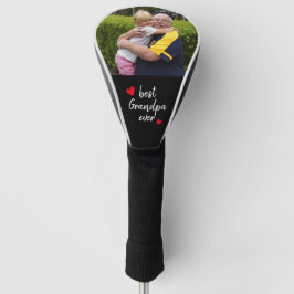 Beste Opa je Niedliches Foto Personalisiert Golf Headcover