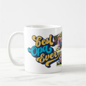 Beste Opa je | Opa-Foto Kaffeetasse (Links)