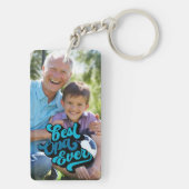 Beste Opa je | Opa-Foto Schlüsselanhänger (Rückseite)