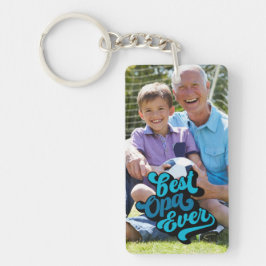 Beste Opa je | Opa-Foto Schlüsselanhänger