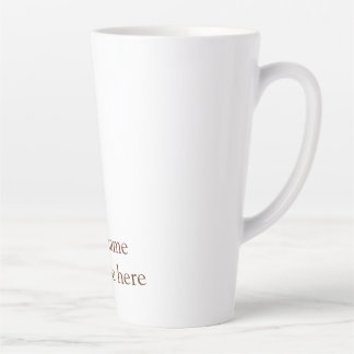 Beste Opa je orangefarbene Streifen Spirale Name t Milchtasse