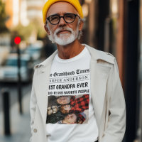 Beste Opa je Personalisiertes Foto in Zeitungen