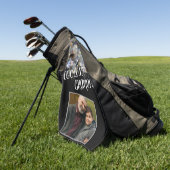 Beste Opa je Pro Golfer Grandad Modern Niedlich Golfhandtuch (Gras)