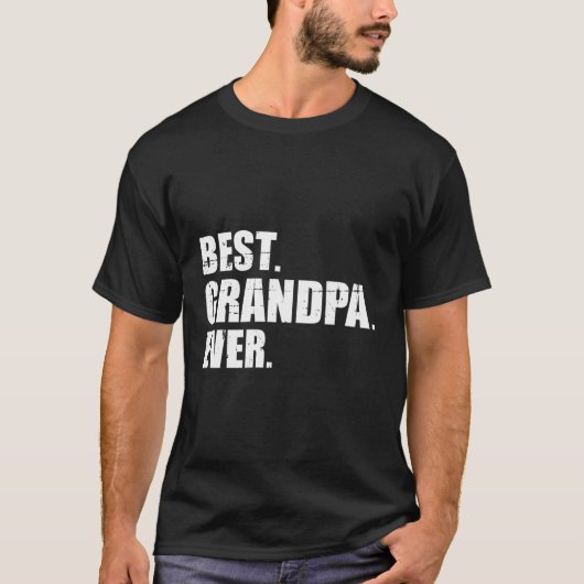 Beste Opa je T-Shirt (Vorderseite)