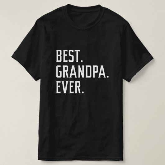 Beste Opa je T-Shirt (Design vorne)