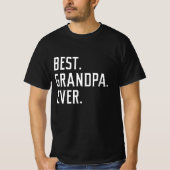 Beste Opa je T-Shirt (Vorderseite)