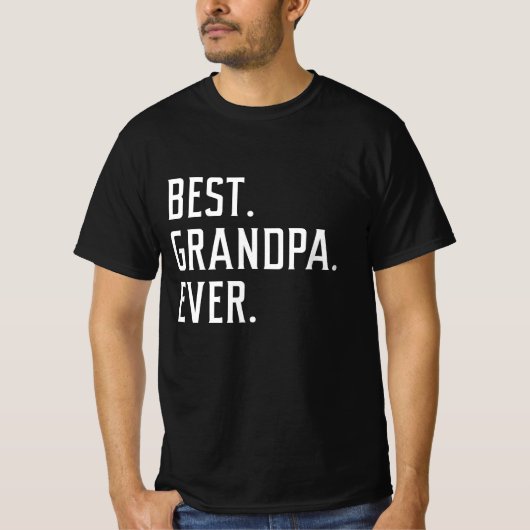 Beste Opa je T-Shirt (Vorderseite)