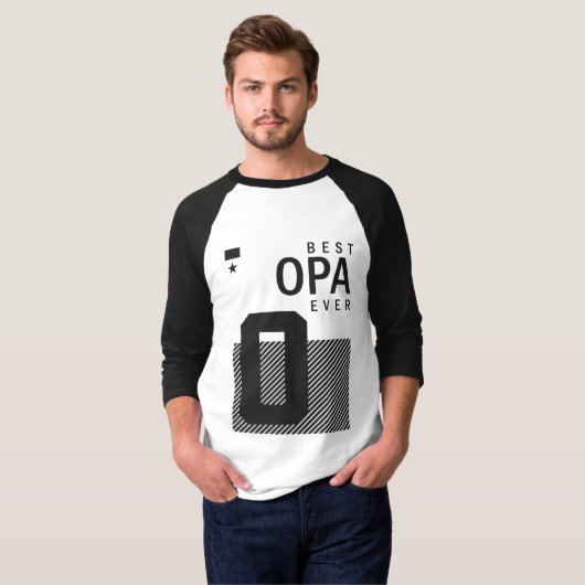 Beste Opa je T-Shirt (Vorne ganz)