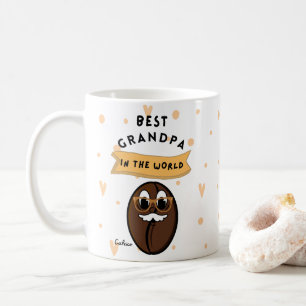 Beste Opa je Tasse - Funny Coffee Bean mit 'St.