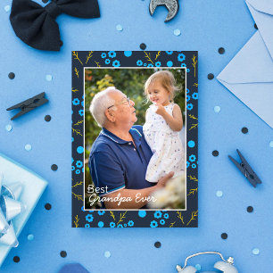 Beste Opa-je-Urlaubskarte Feiertagskarte