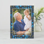 Beste Opa-je-Urlaubskarte Feiertagskarte (Stehend Vorderseite)