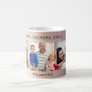 Beste Opa je Vater Geburtstagsgeschenk maßgeschnei Kaffeetasse