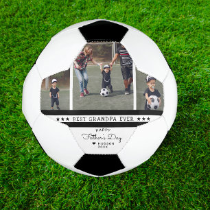 Beste Opa je Vatertag 3 FotoCollage Fußball