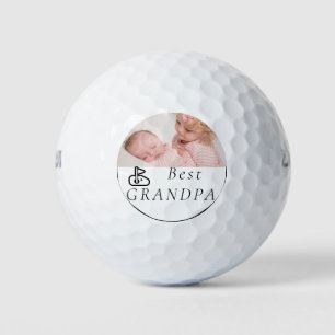 Beste Opa je   Vatertag Custom Foto GolF Golfball
