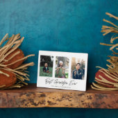 Beste Opa-je-Vatertag-Plaque Fotoplatte (Seite)